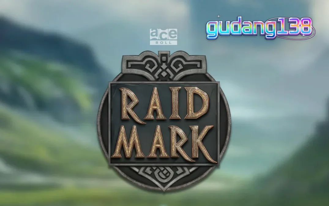 Tampilan visual slot Raidmark dengan tema Viking yang epik